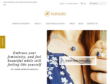 Tablet Screenshot of kaliada.com